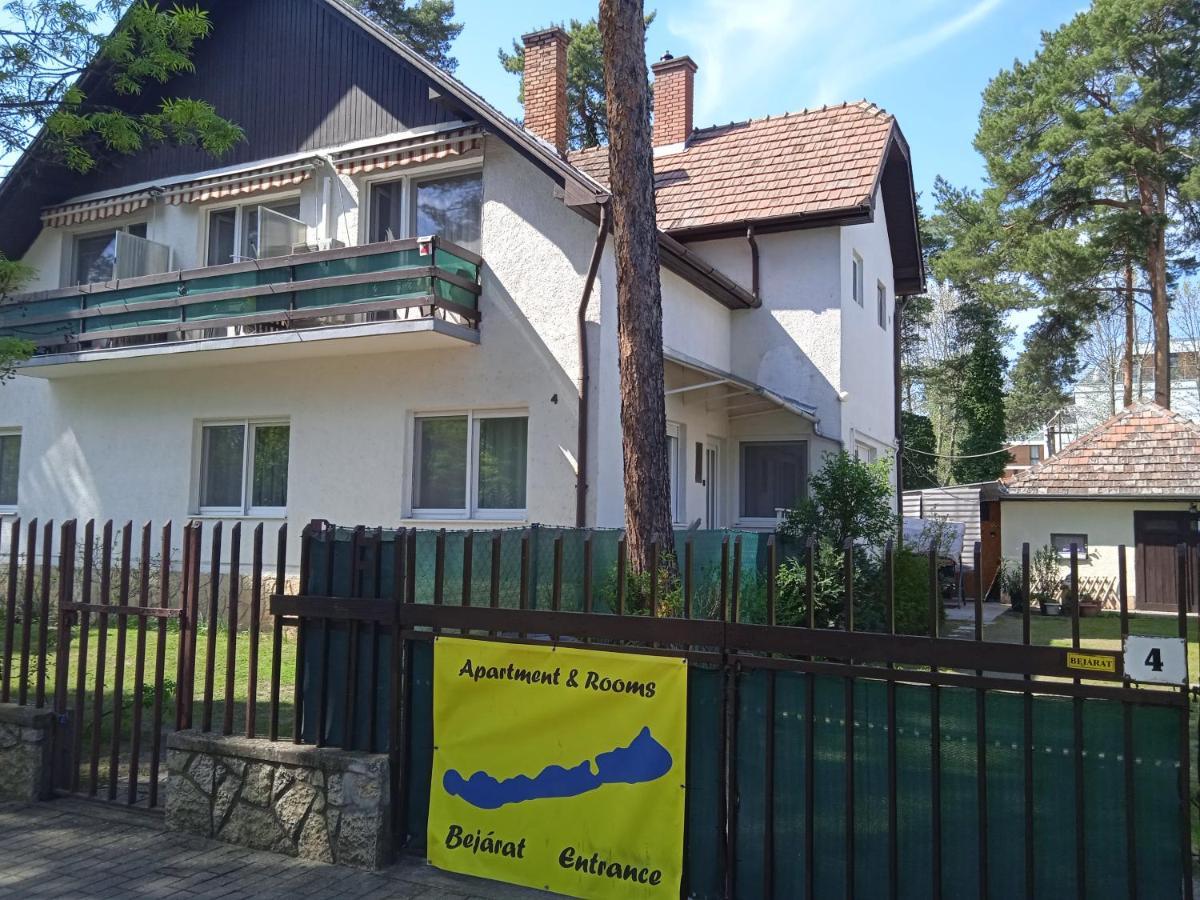 Balaton-Lak Apartmanház Siófok Esterno foto